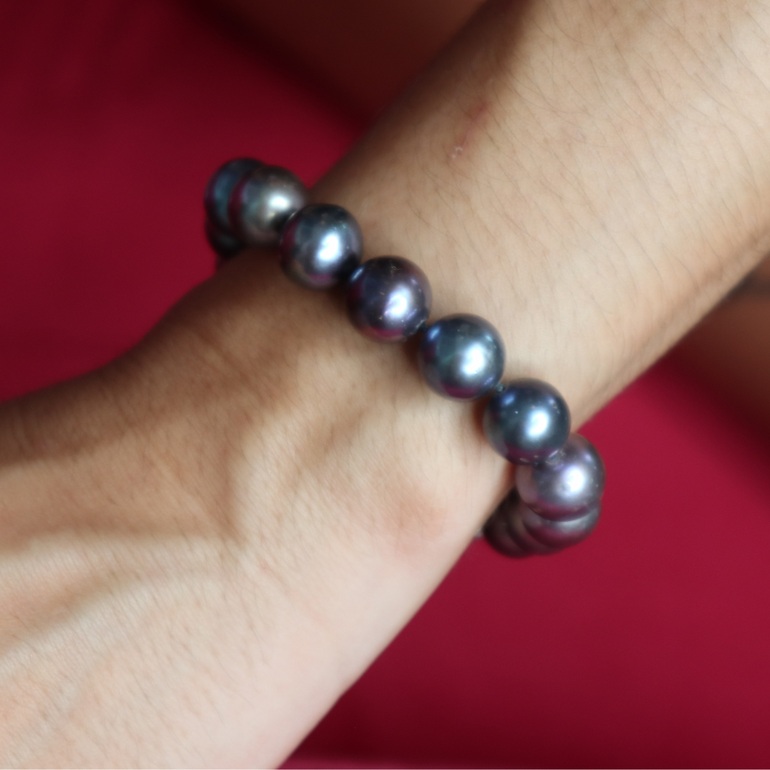 Black Pearls Bracelet